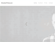 Tablet Screenshot of brandontriola.com